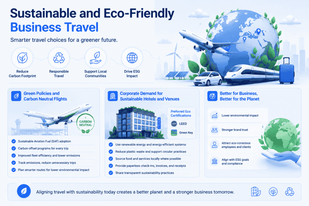 Sustainable and Eco-Friendly Business Travel