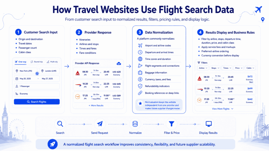 Travel Websites Use Flight Search Data